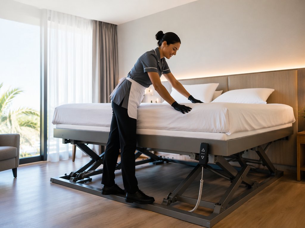camas elevables para hoteles ley canarias